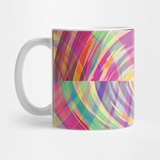 Cubed Ripple Plaid 3 Mug